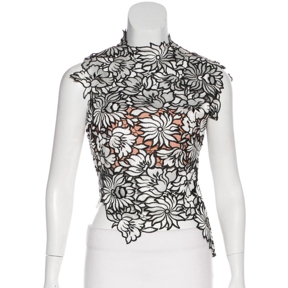 Self-Portrait Lily Lace Top - Picture 1 of 4